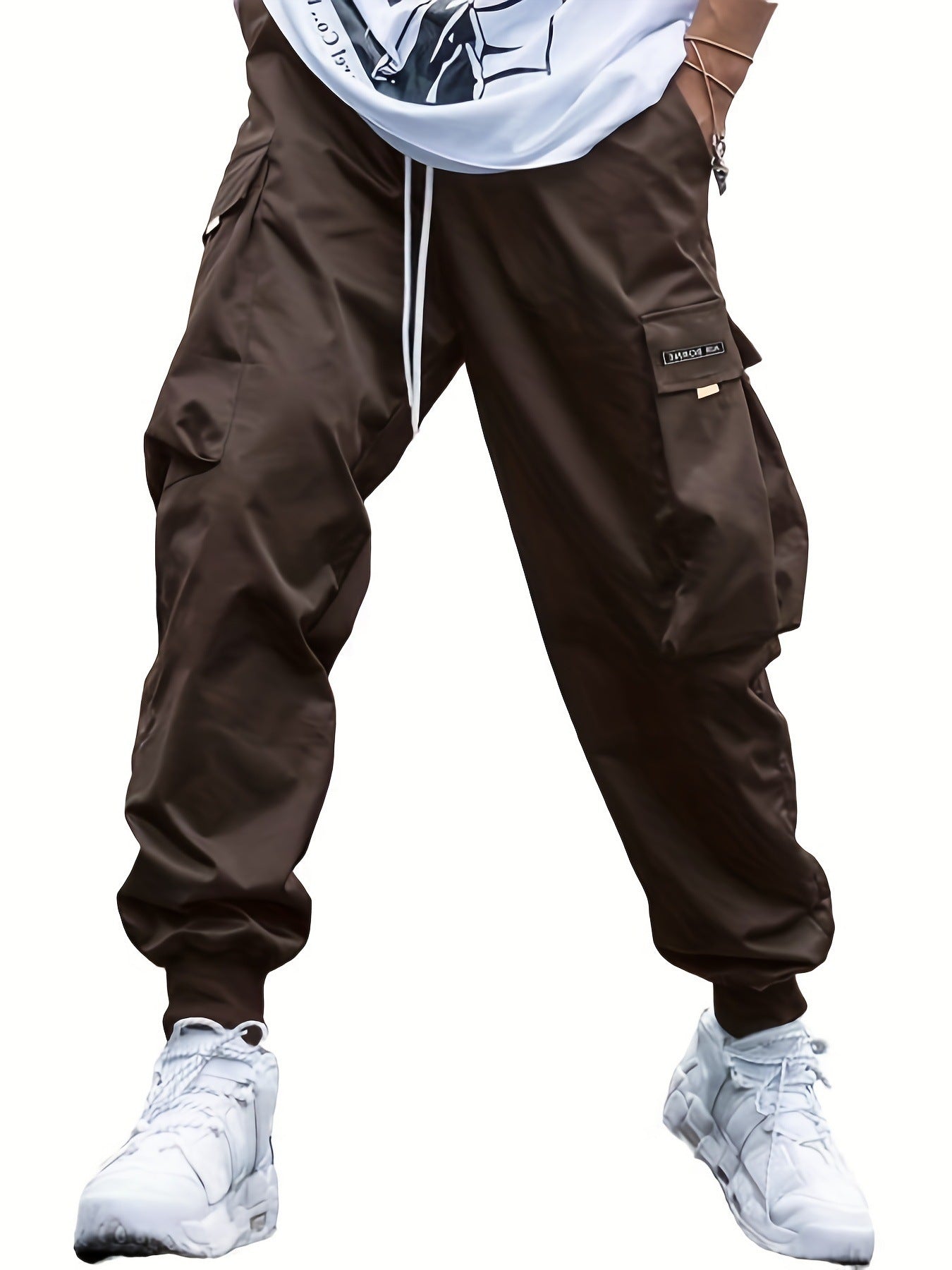 Oversized Cargo Multi-pocket Men's Pants