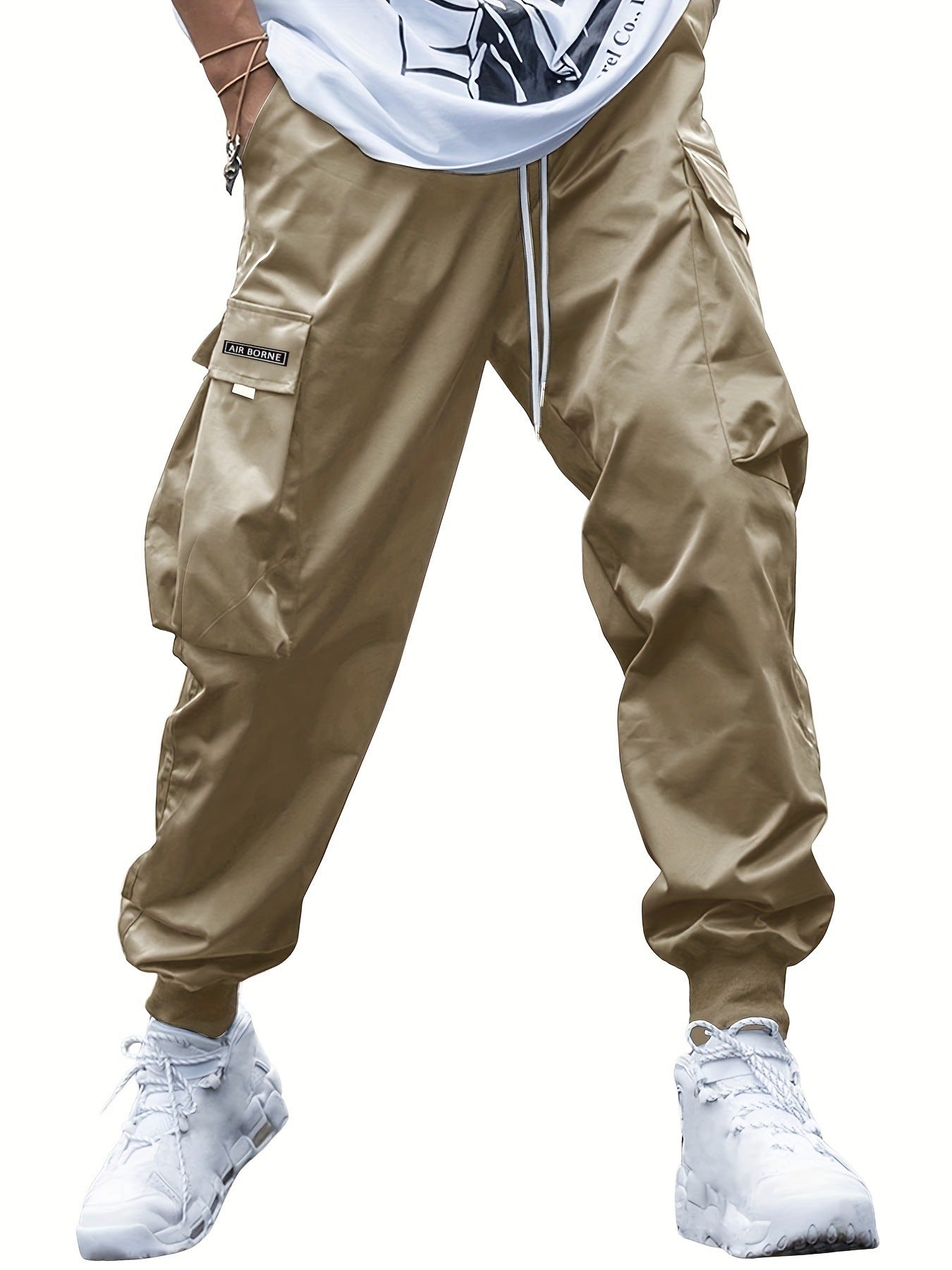 Oversized Cargo Multi-pocket Men's Pants