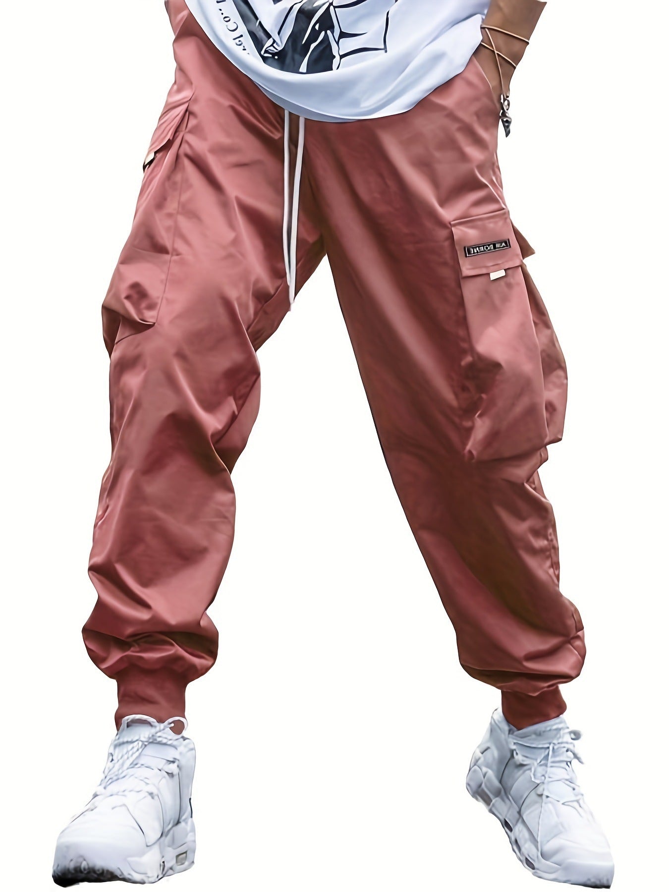 Oversized Cargo Multi-pocket Men's Pants