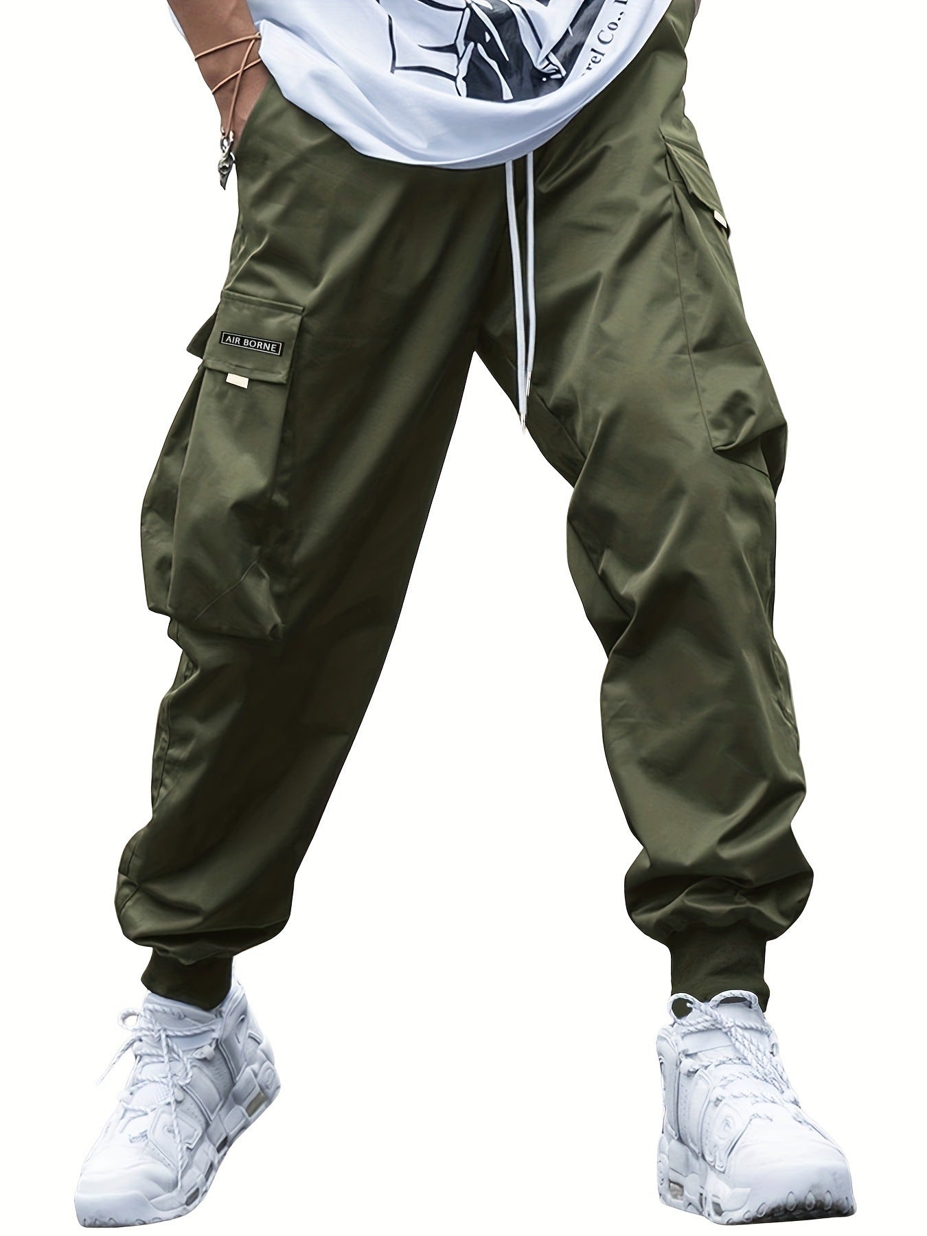 Oversized Cargo Multi-pocket Men's Pants