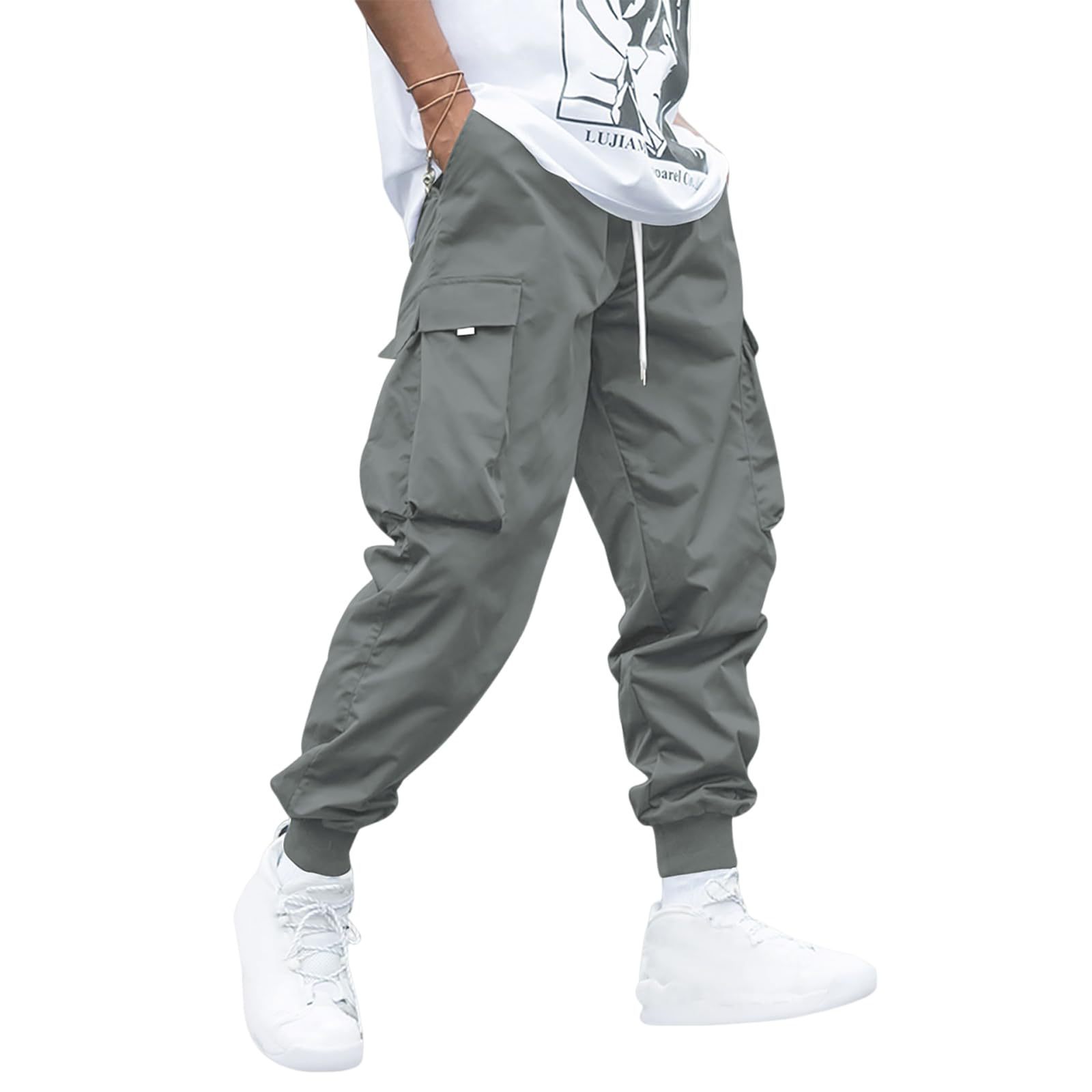 Oversized Cargo Multi-pocket Men's Pants