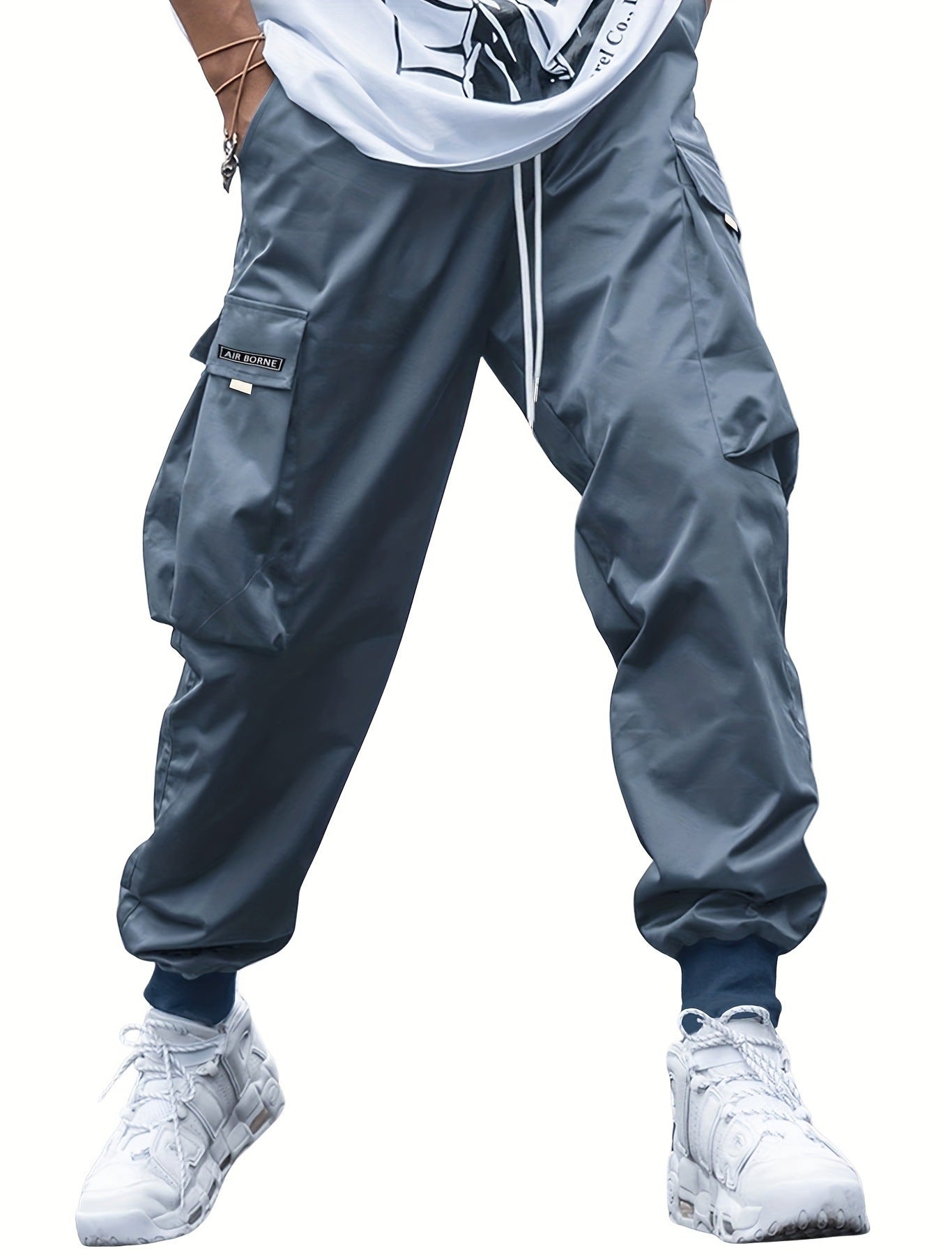 Oversized Cargo Multi-pocket Men's Pants